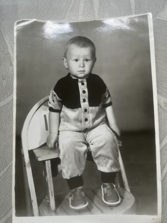 Фотография до оживления